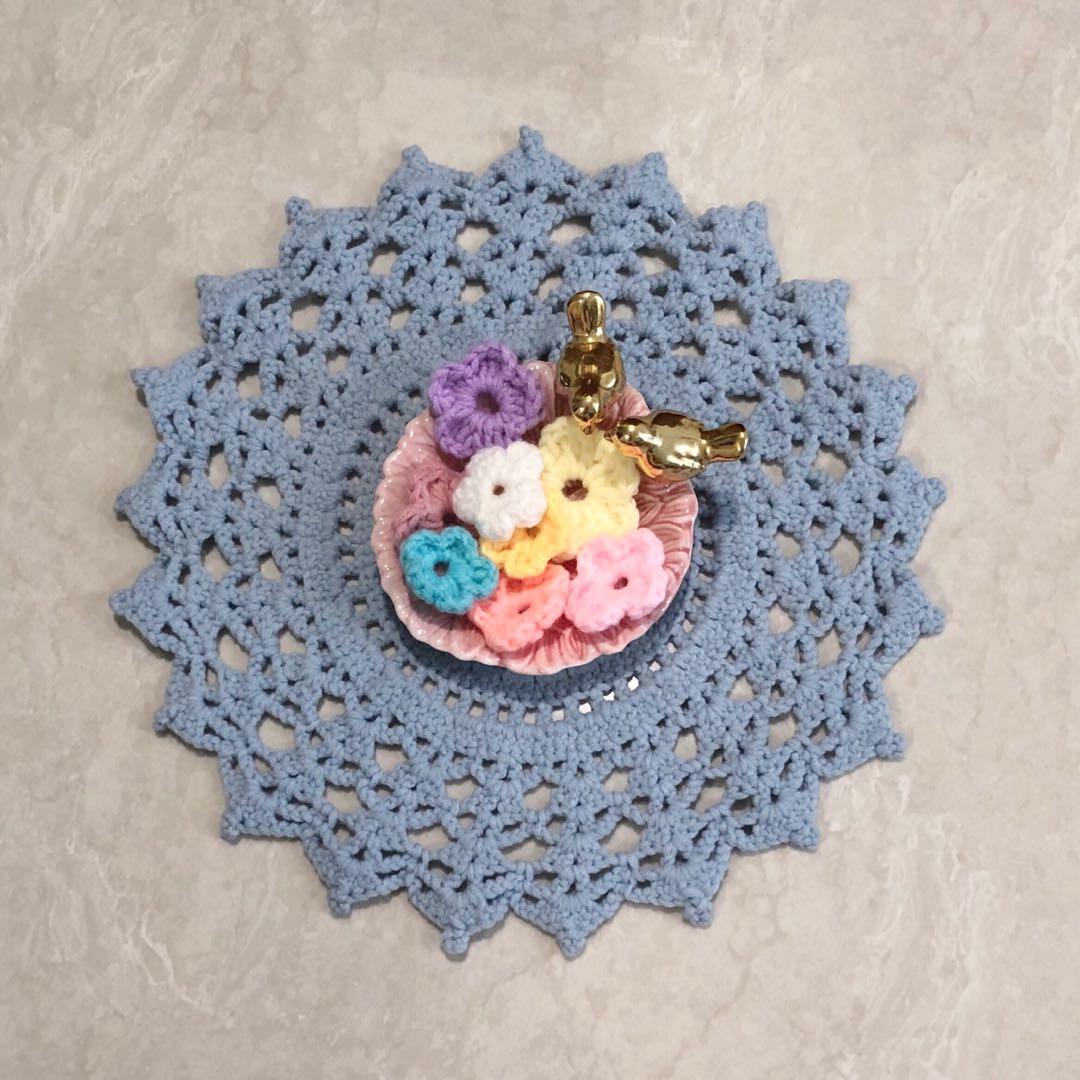Handmade Crochet Amigurumi Sakura Flower Design Craft Handmade Craft On Carousell