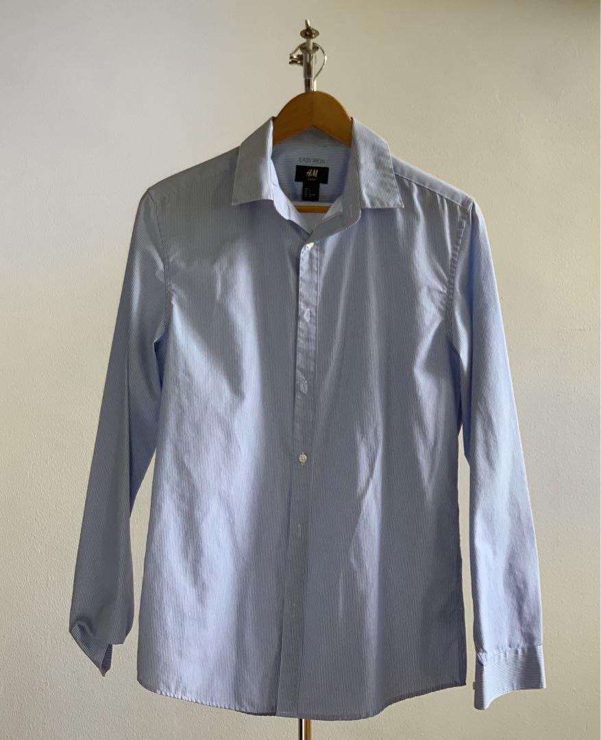 H&m mens striped shirt sales