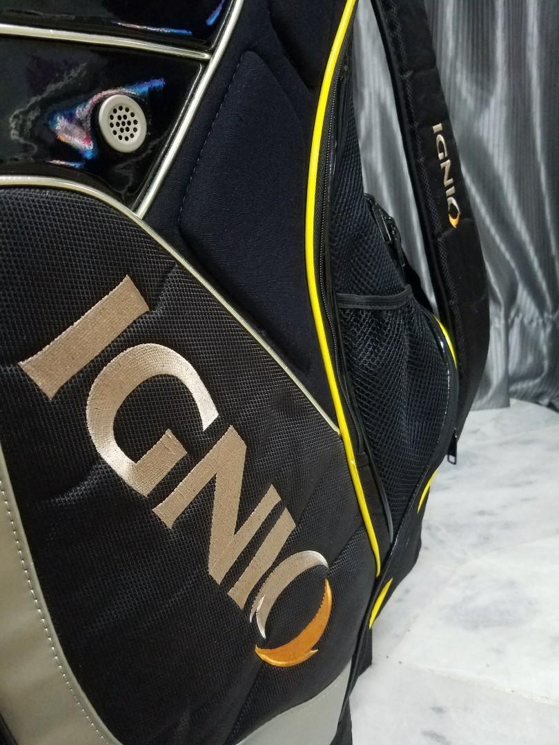 IGNIO golf bag, Sports Equipment, Sports & Games, Golf on Carousell