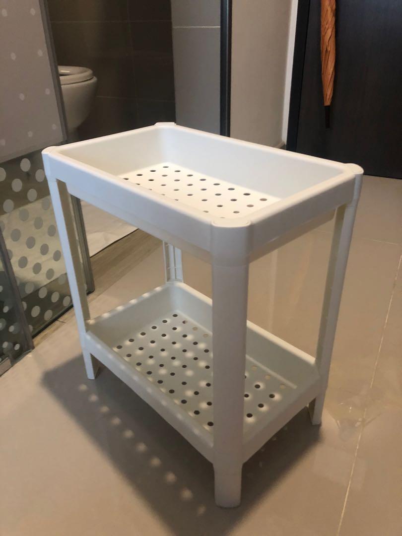 IKEA bathroom shelf, Furniture & Home Living, Furniture, Shelves