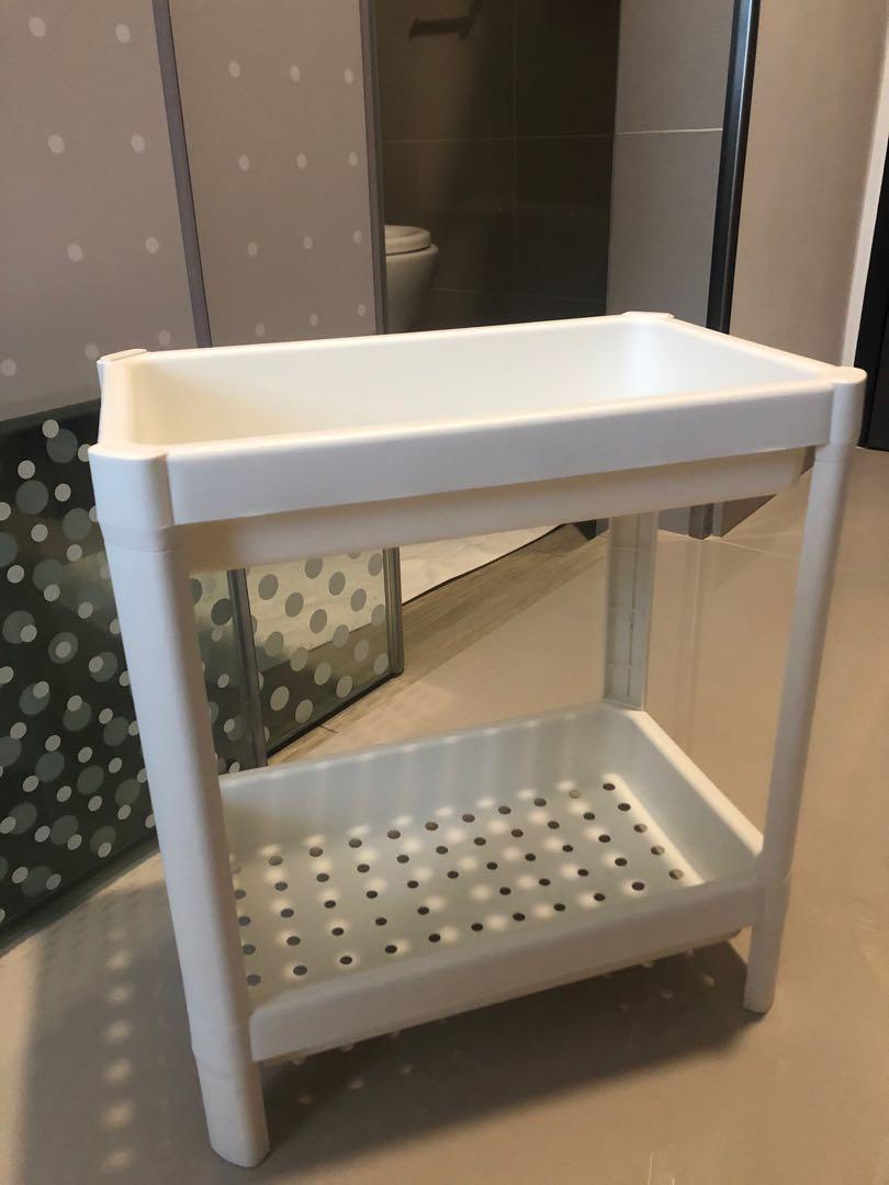 IKEA bathroom shelf, Furniture & Home Living, Furniture, Shelves