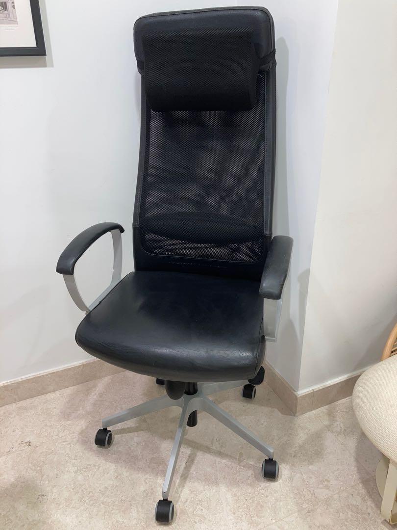 Ikea Desk Chair Used Furniture Home Living Furniture Chairs On Carousell