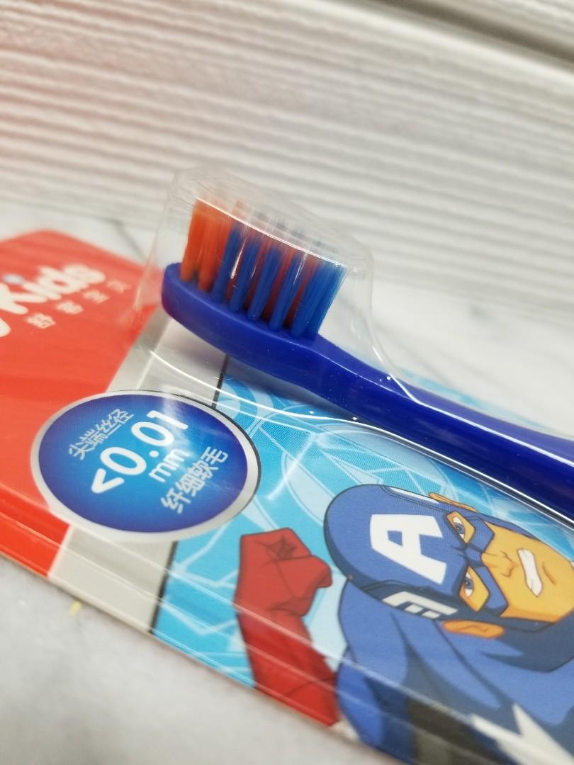 Kids Toothbrush (Category: Baby Toiletries & Grooming) located in Quezon City. Submitted by fireflychic (Listing ID 1026221847, Image 2). Description: Saky Kids Captain America Toothbrush Bnew Never Opened Sealed Bought From Trips Abroad RFS ~ Decluttering.