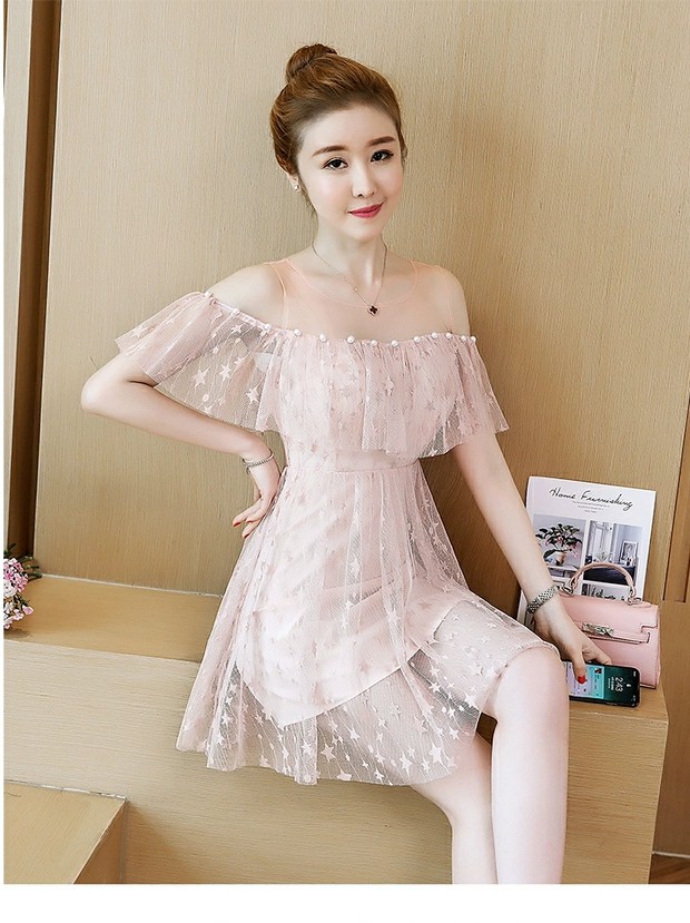 Off shoulder korean outfit hotsell
