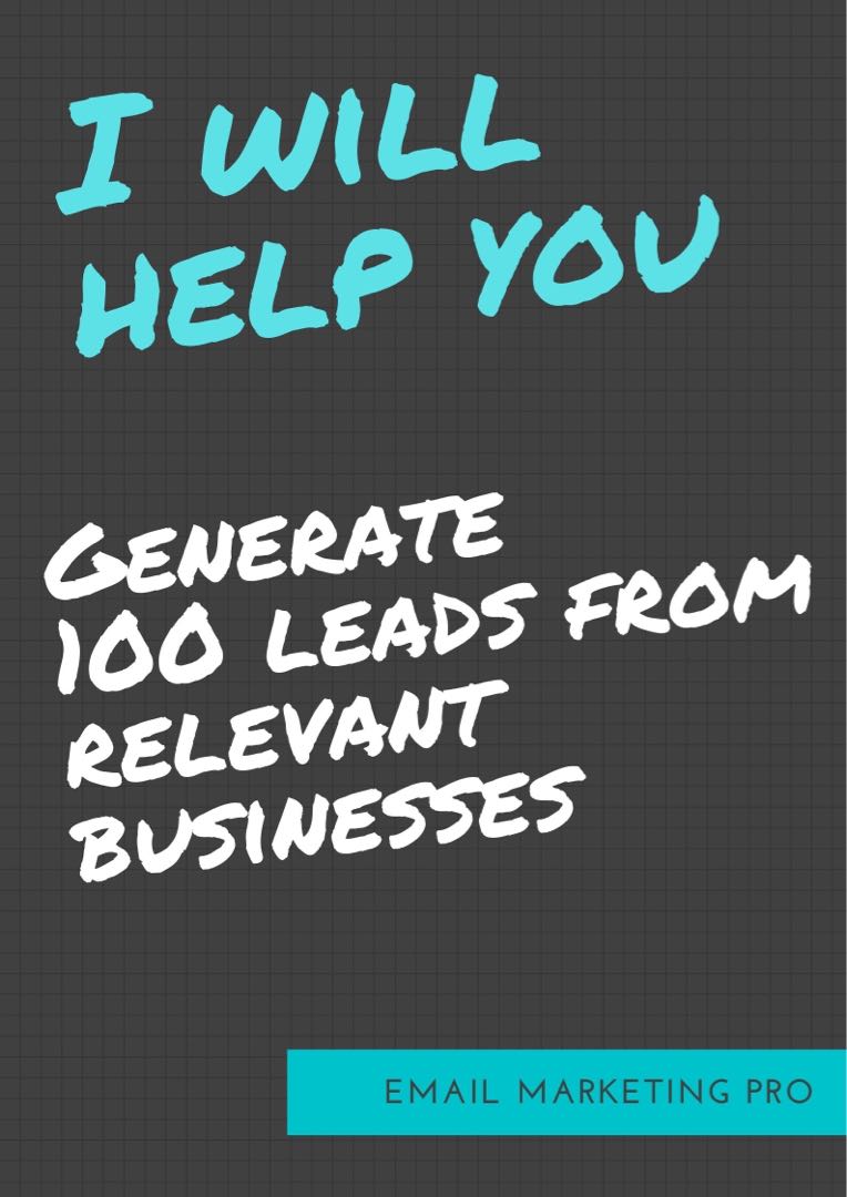 **Lead generation, Email marketing & Outsourced remote sales**