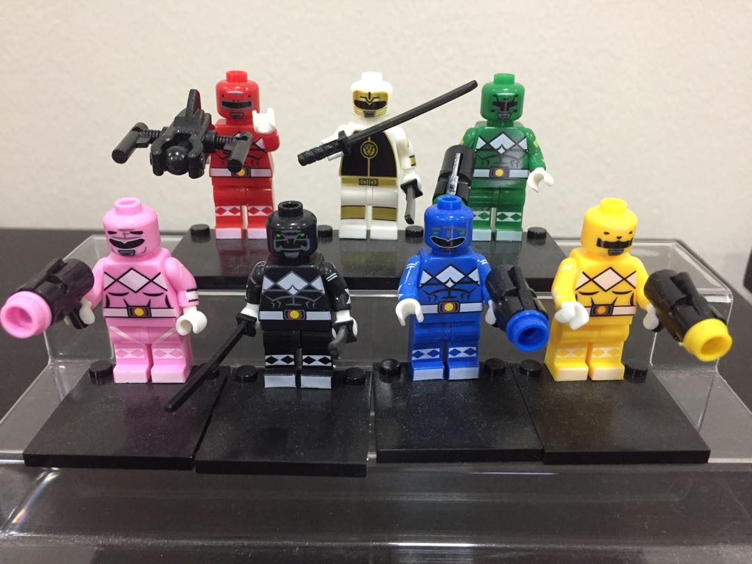 power rangers mini figures