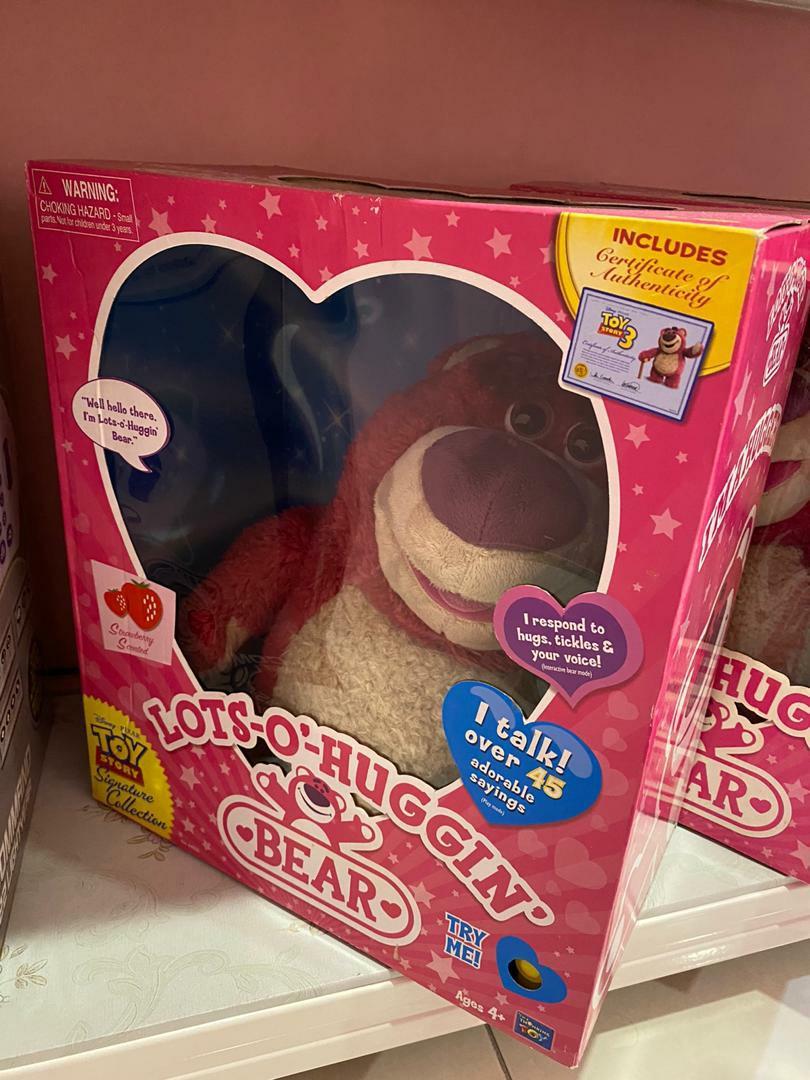 Lotso Huggin Bear Toys Story Signature Collection, Hobbies & Toys