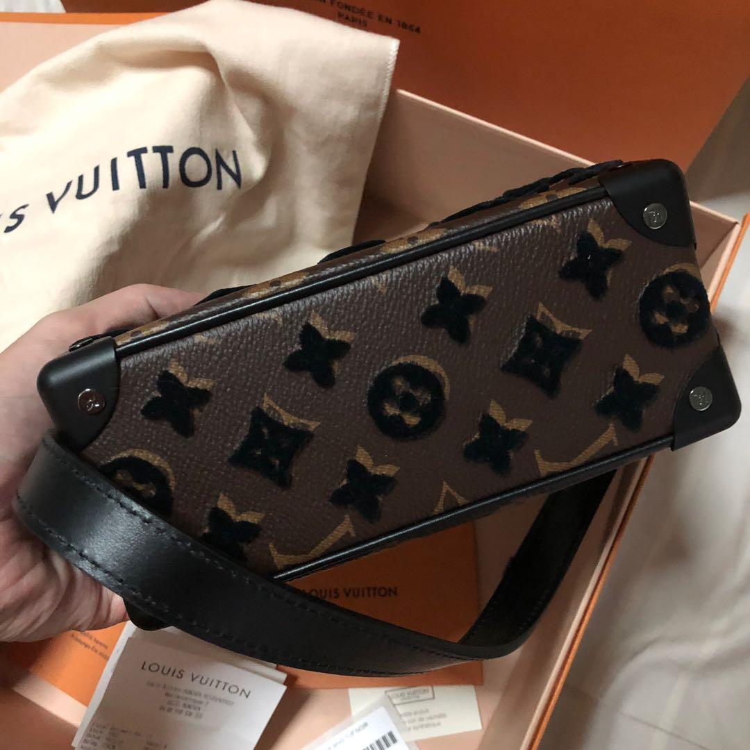Louis Vuitton Virgil Abloh Blue And Pink Monogram Illusion Leather Mini  Soft Trunk Silver Hardware, 2022 Available For Immediate Sale At Sotheby's