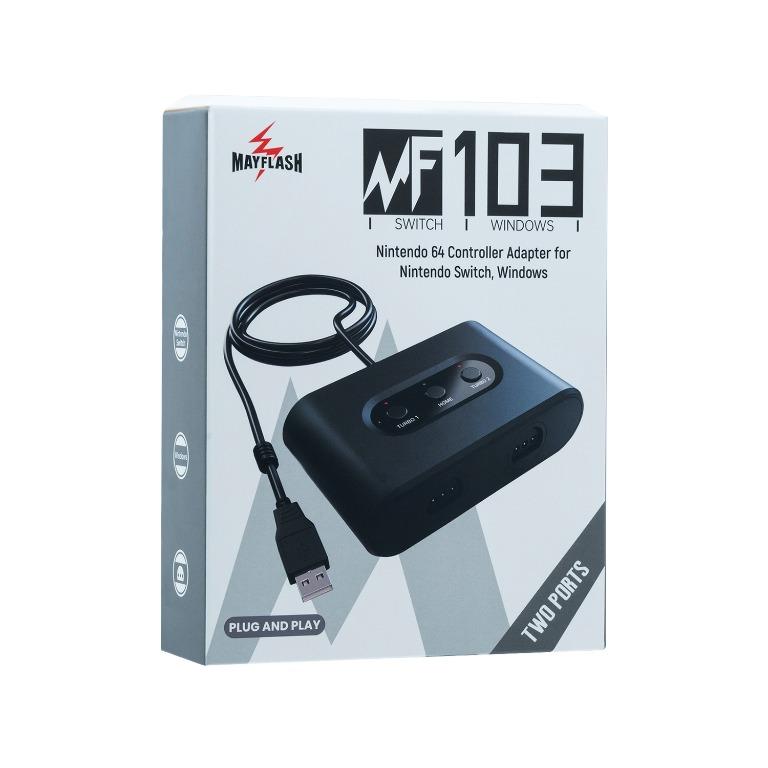 Mayflash 任天堂n64 Atari 2600控制器手制轉接nintendo Switch Switch Oled Windows Pc 遊戲機轉換器支援auto Fire 電子遊戲 電子遊戲機 Nintendo 任天堂 Carousell