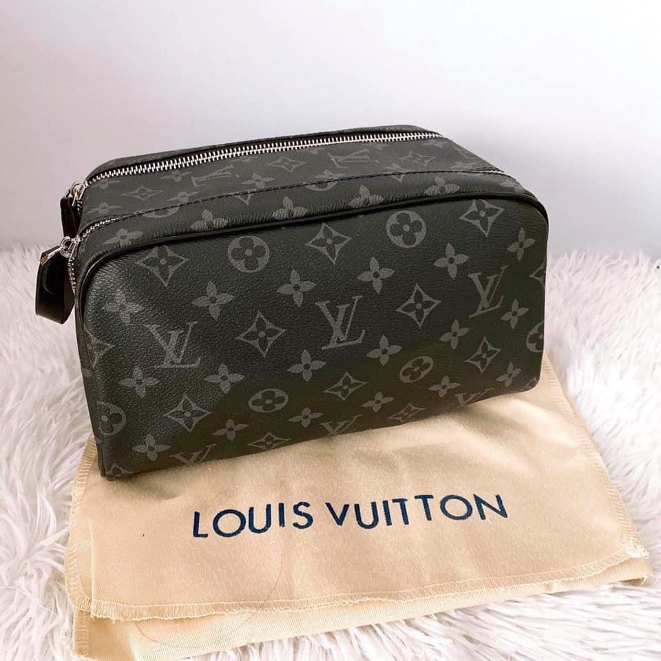 Túi Nam Louis Vuitton Toiletry Bag Pm Black M43384  LUXITY