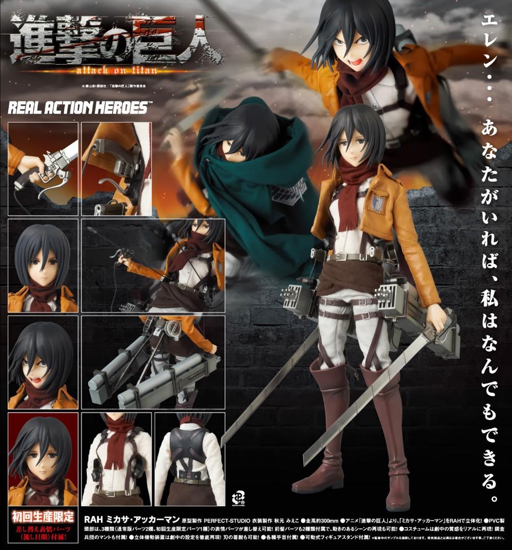 Real action heroes mikasa top