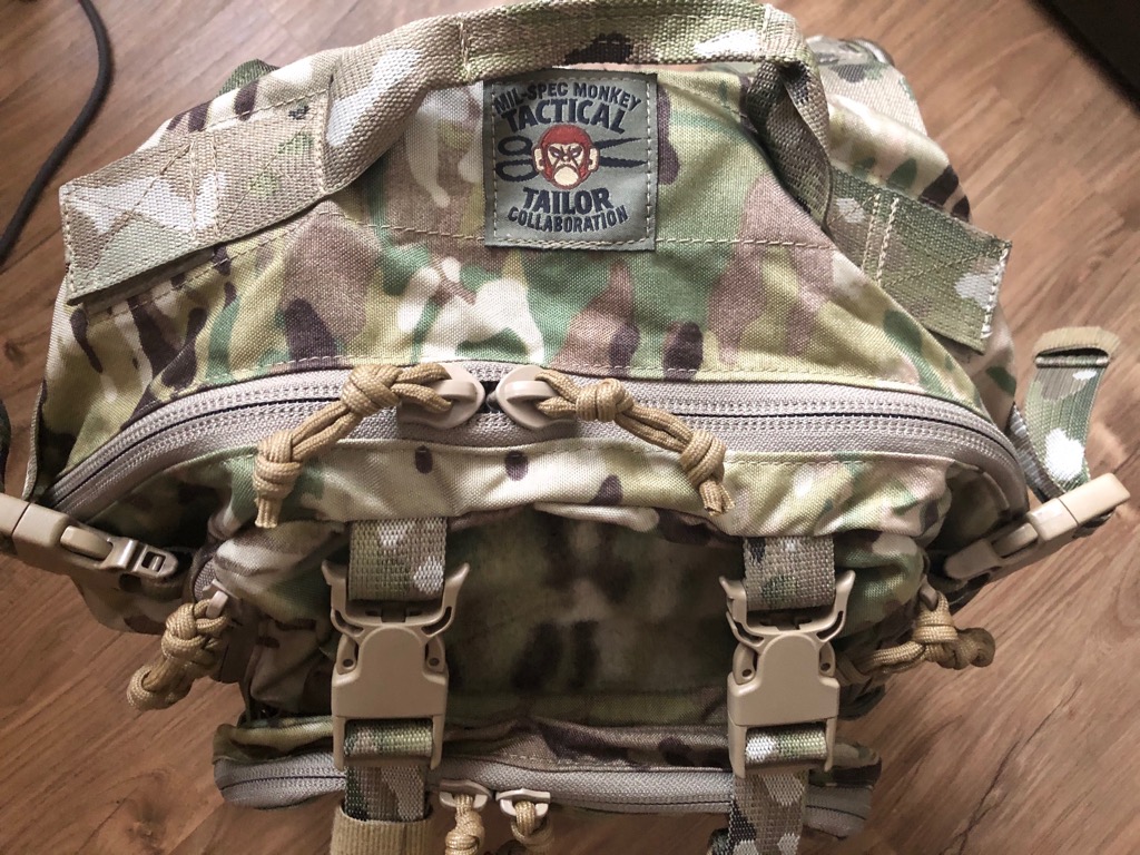 Mil spec monkey tactical tailor top bag