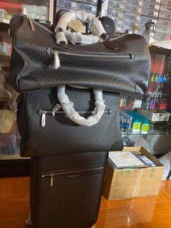 mk luggage london suitcase