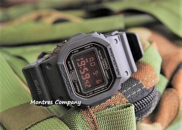 Montres Company香港註冊公司(28年老店) 卡西歐CASIO G-Shock 黑色