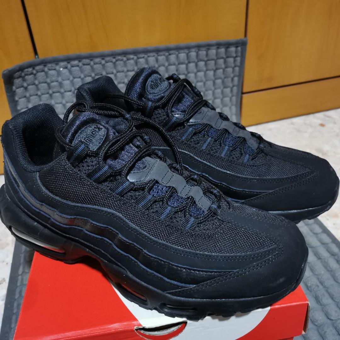 nike air max 95 black reflective