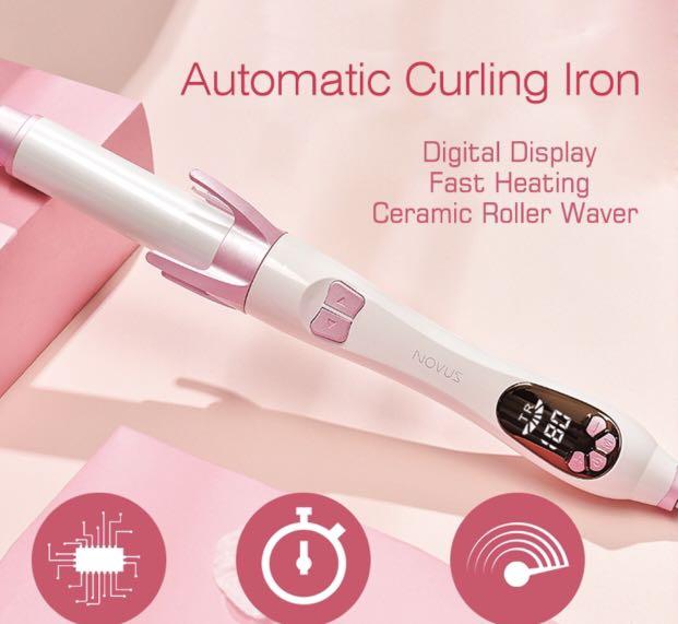 NOVUS Automatic Curling Iron Electric Perm Automatic Rotation Hair Curler Tool Beauty Personal Care Hair on Carousell