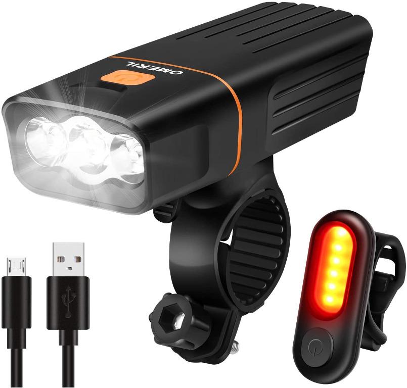 Omeril bike light set outlet