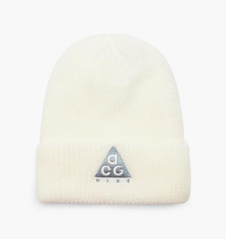 nike acg beanie white