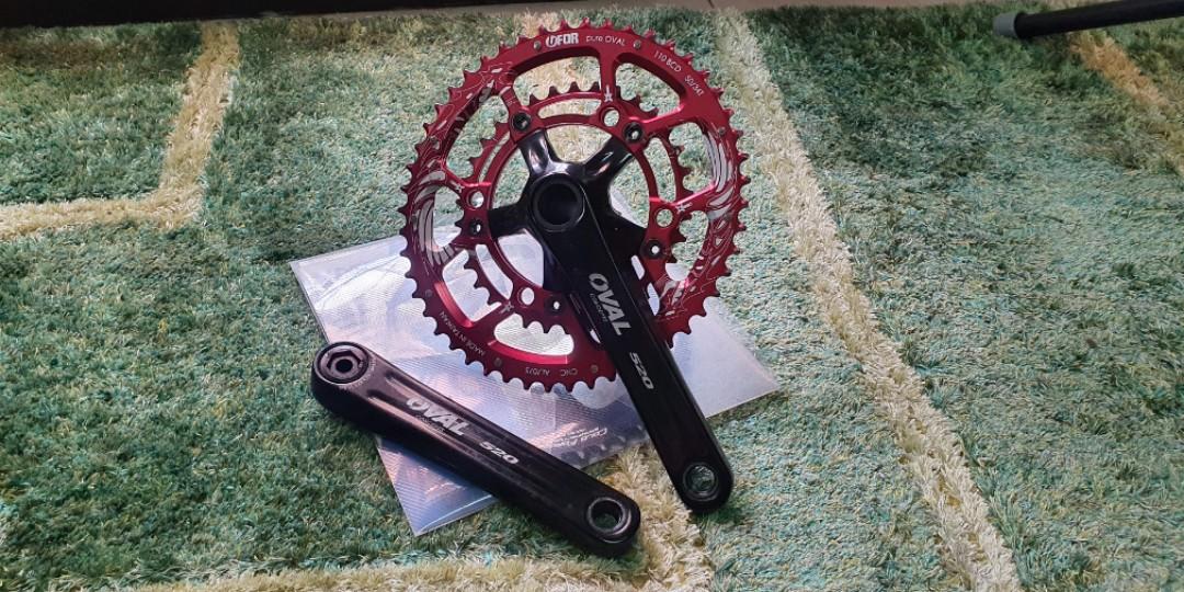 oval 500 crankset