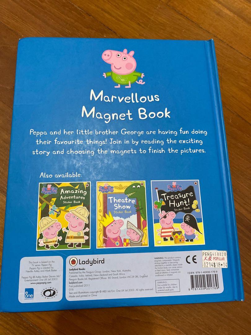 Peppa Pig's Marvellous Magnet Book - Read Aloud Peppa Pig Book for Children  and Toddlers 