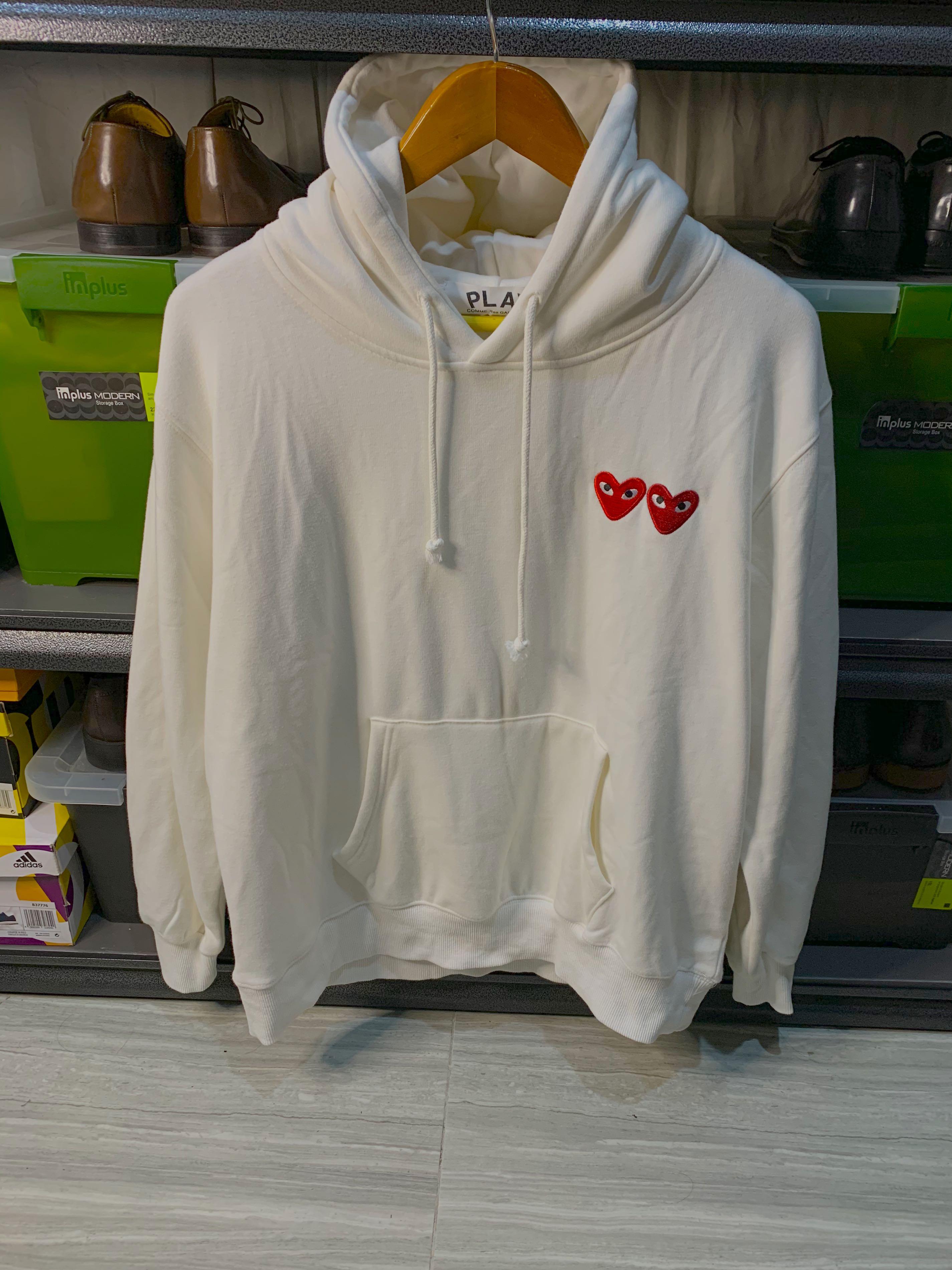 cdg double heart