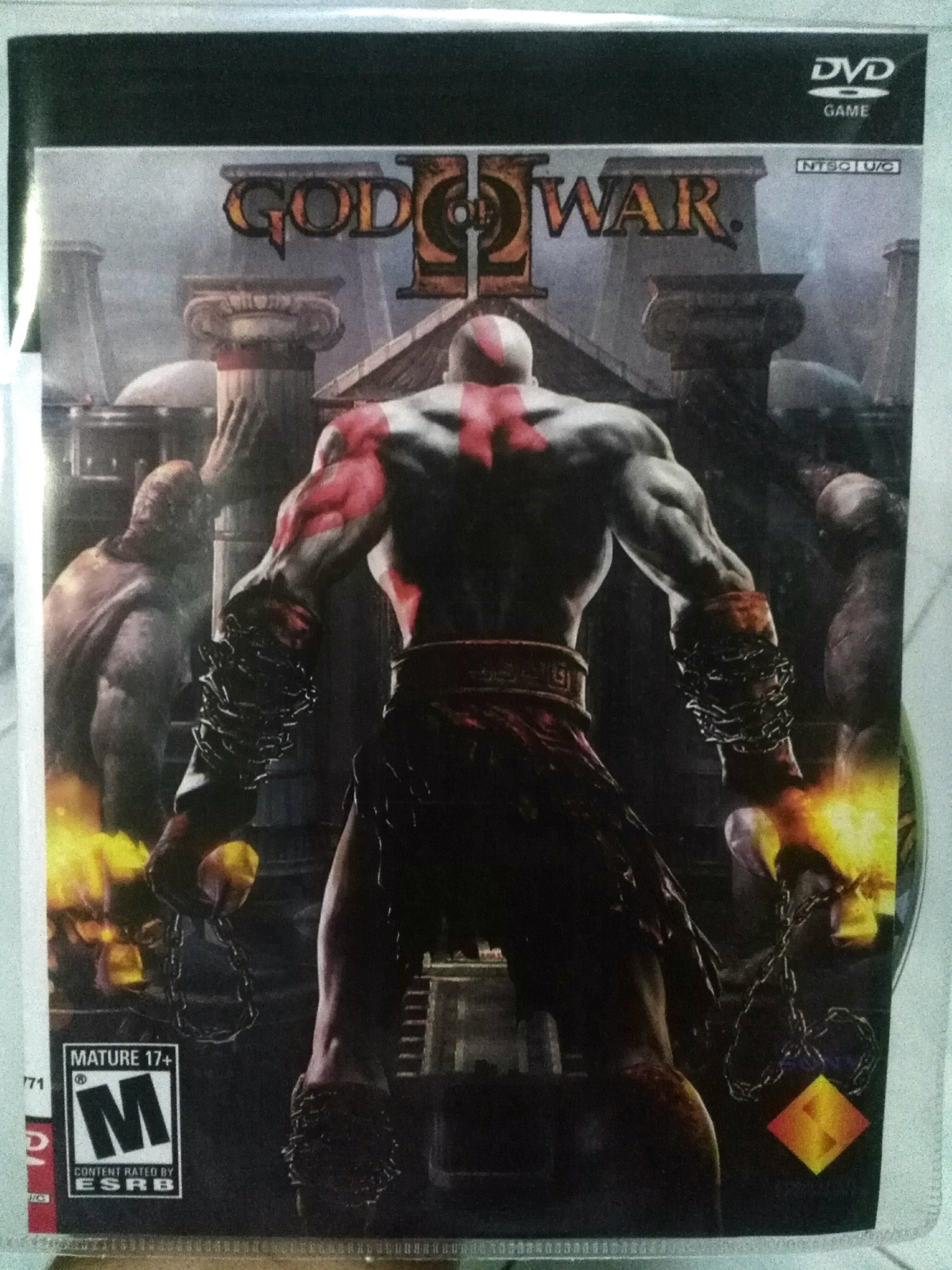 god of war 2 game video