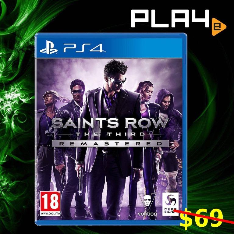 Saints Row 5 Ps4 - Ps4 Saints Row The Third Remastered Eu 2312052 Brand New Toys Games Video Gaming Video Games On Carousell