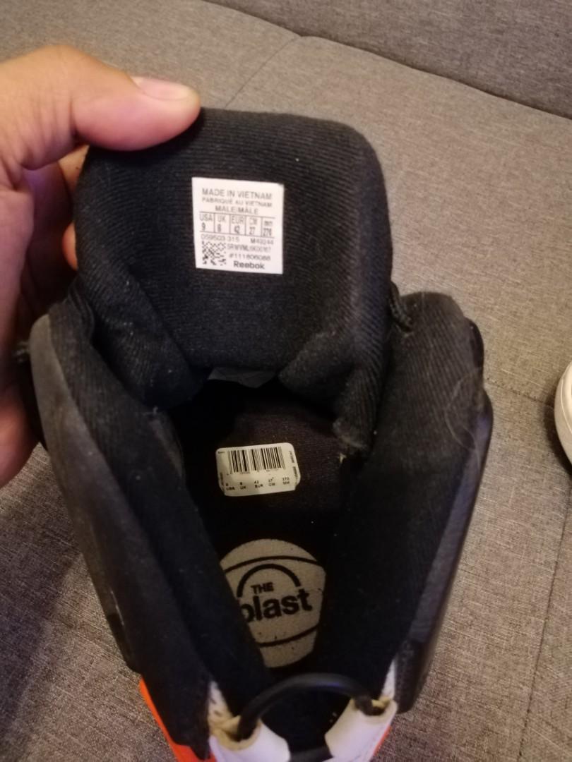 PUMP BLAST 'Nick vAn Exel' PE - REEBOK 