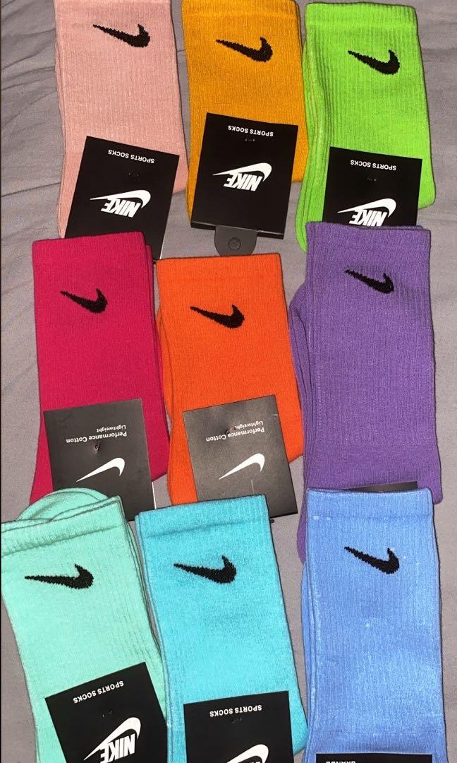 nike rainbow socks