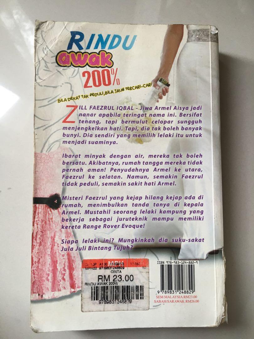 Rindu Awak 200 Books Stationery Books On Carousell