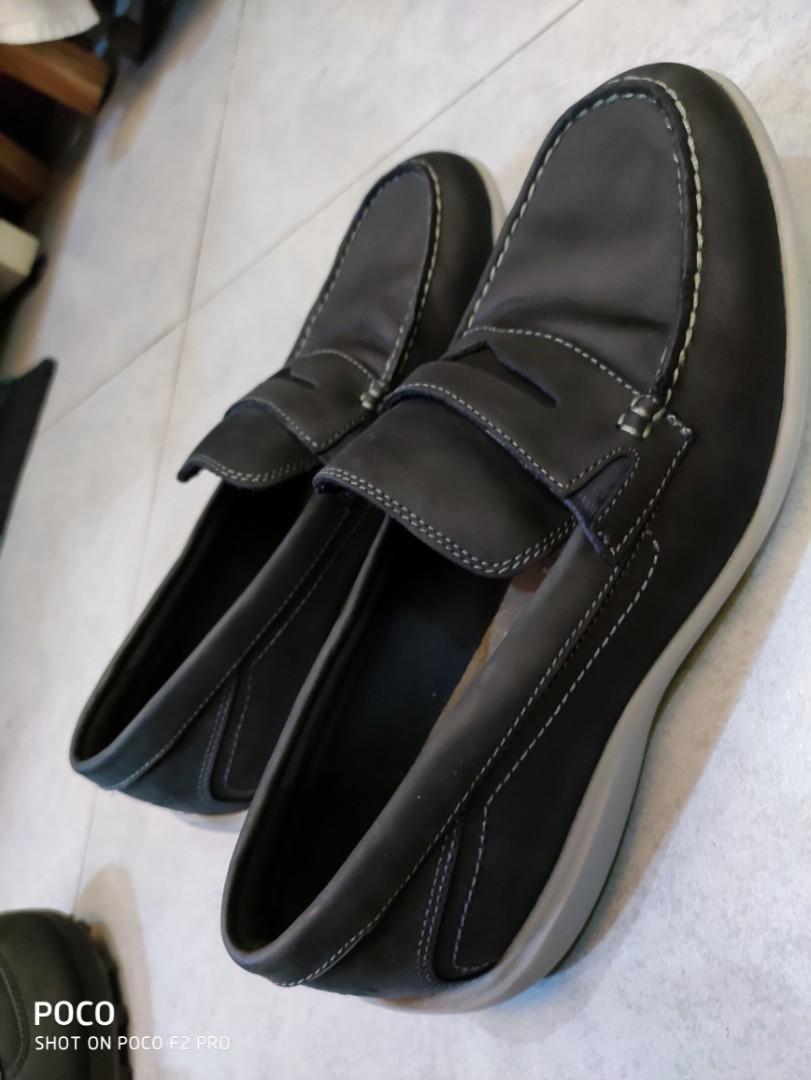 ROCKPORT Trutech Aiden Penny Leather Loafers