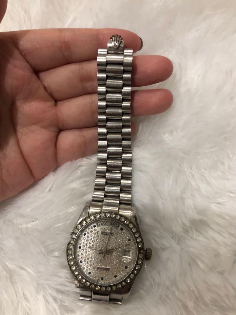 Jam deals rolex diamond