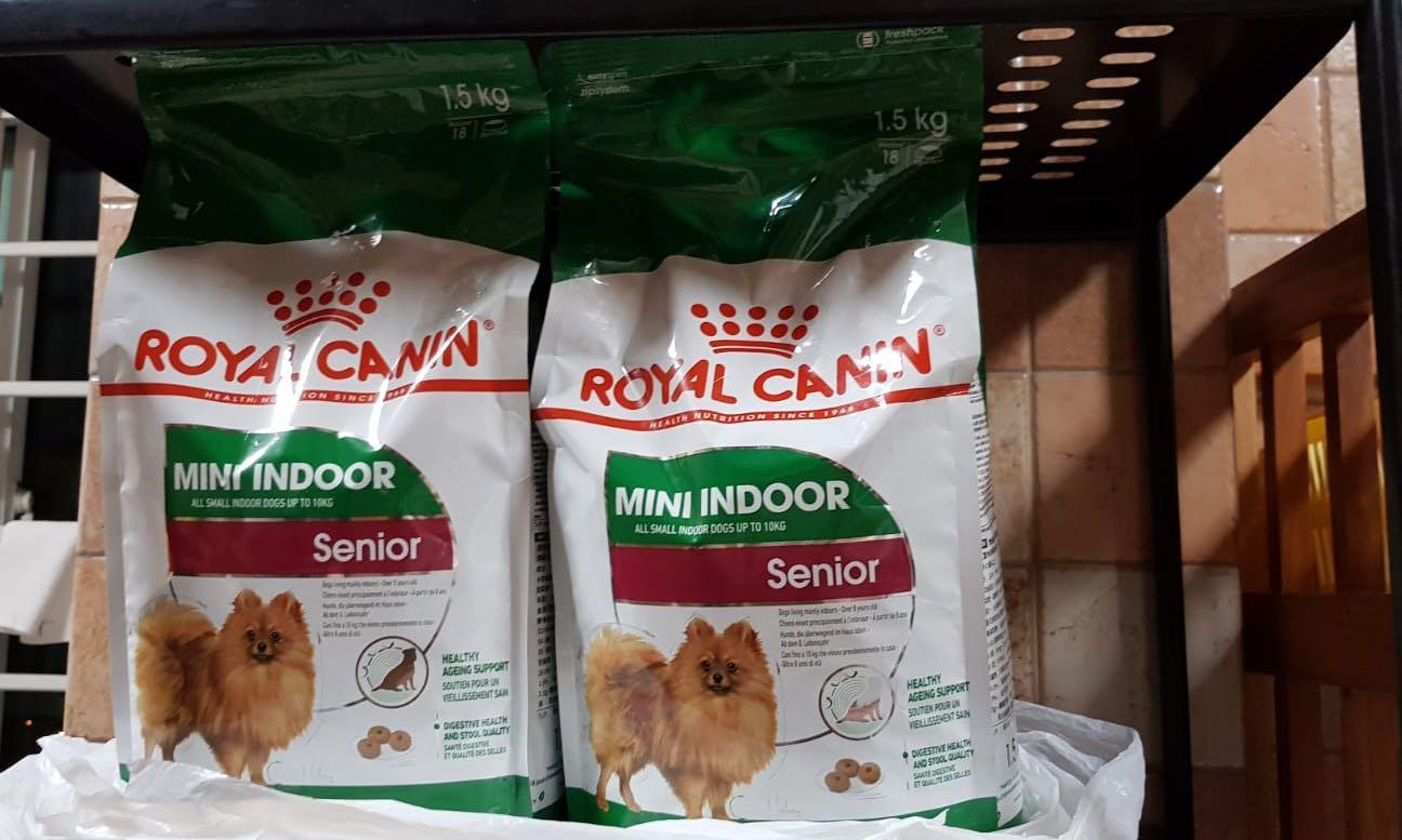 Royal canin mini indoor senior Clearance