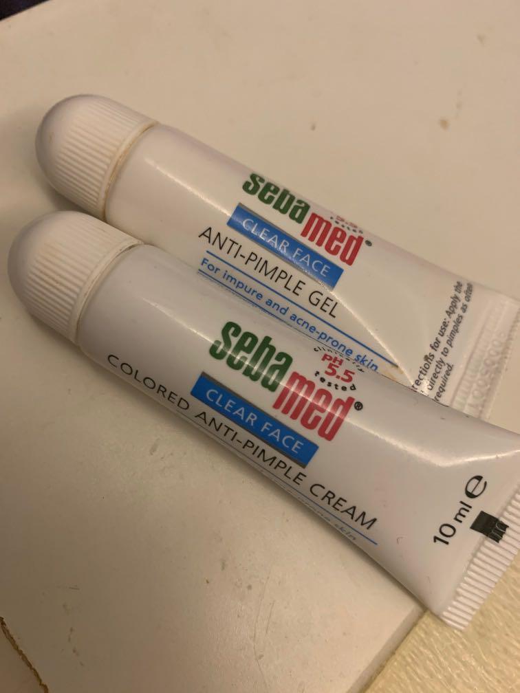 sebamed colored anti pimple cream