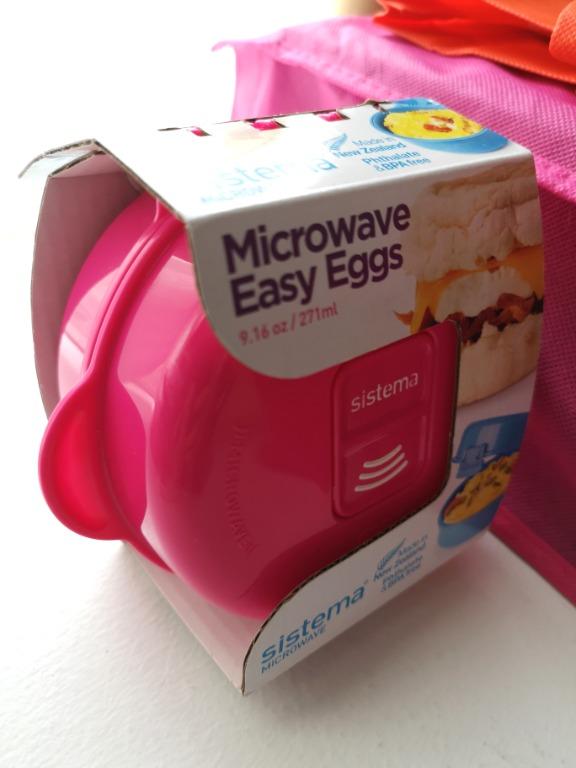 Sistema Microwave Cookware Easy Eggs Red 9.16 Oz/271 ml
