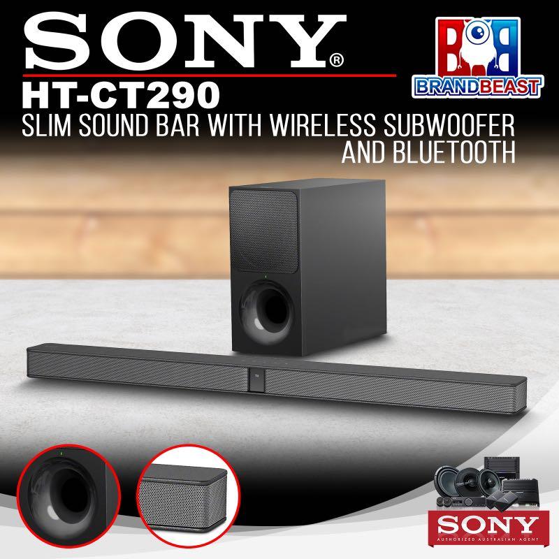 sony htct290 2.1 ch soundbar with bluetooth & wireless subwoofer