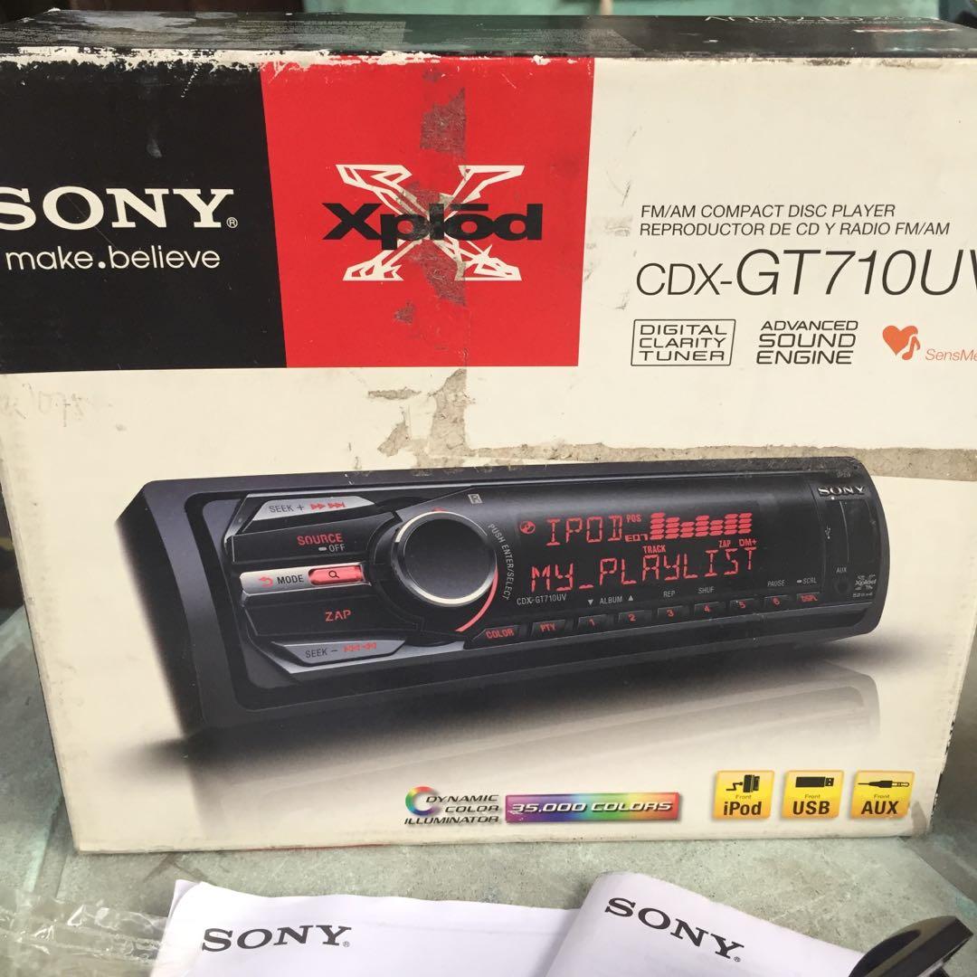 Sony Xplod Car Stereo, Car Parts & Accessories, Audio, Video, Alarm and