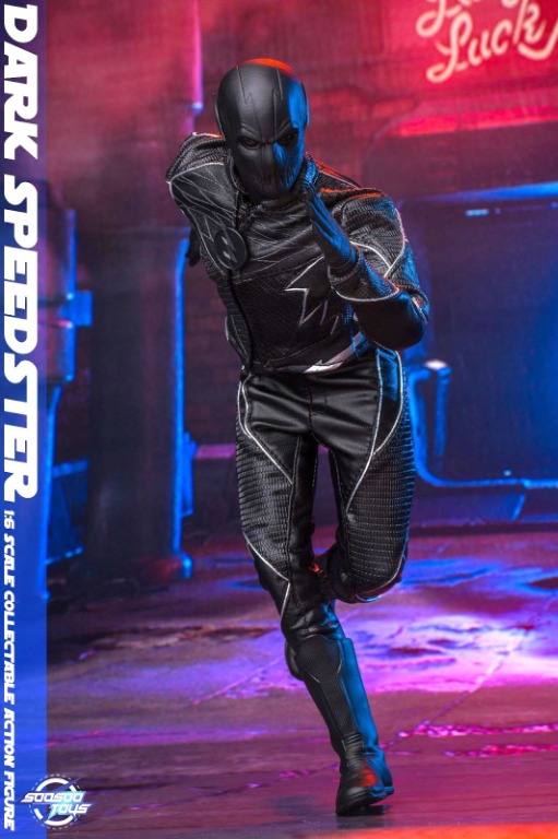 SooSoo Toys Zoom 1/6 Scale 閃電俠 Black Flash Dark Speedster 黑閃 極速, 興趣及遊戲