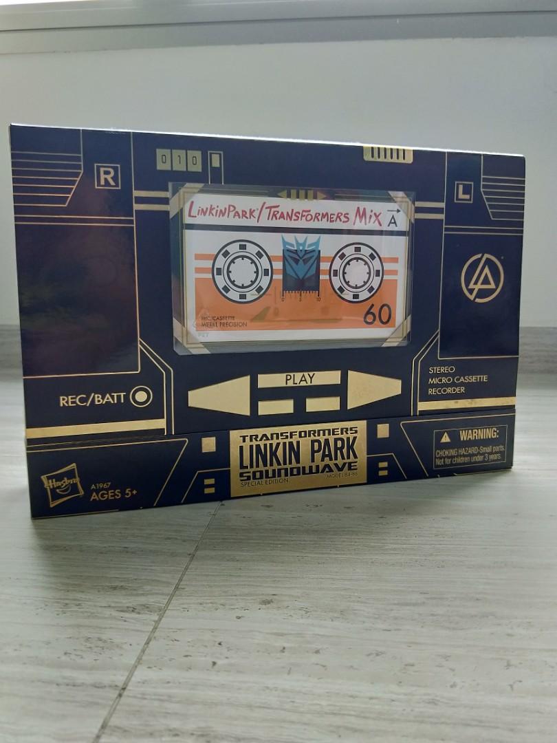 Soundwave Transformers Linkin Park limited edition, Hobbies & Toys, Toys & Games on Carousell