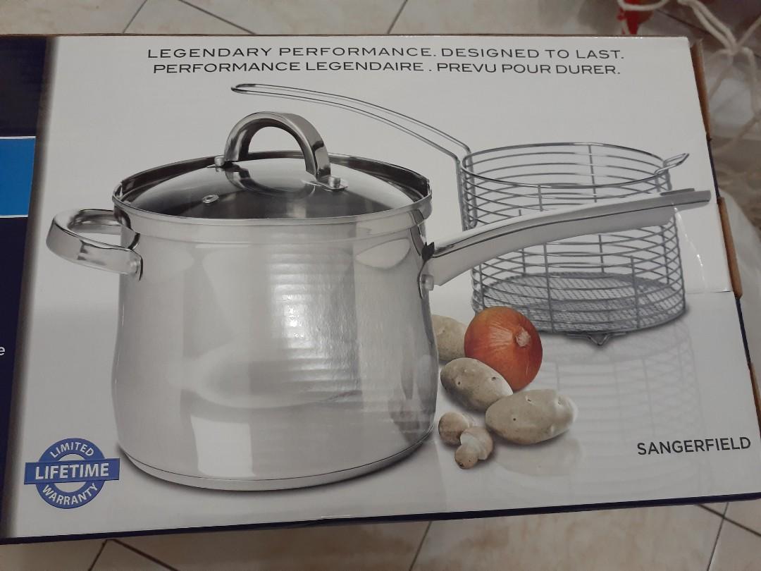 Stainless deep fryer set (Category: Other Kitchen Appliances) located in Santa Barbara. Submitted by mathildaoshop (Listing ID 1026217062, Image 3). Description: best seller, original price indicated at the box. shipping only. 2box left.