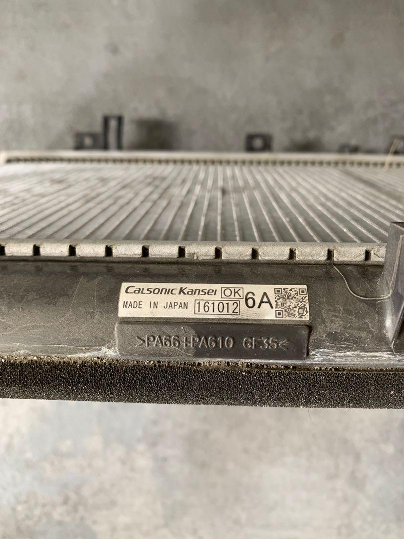 Subaru STi stock VAB radiator (Category: Engine and Aircon Parts and Accessories) located in Quezon City. Submitted by vjl21 (Listing ID 1026230372, Image 3). Description: Stock WRX STi VAB radiator Used for 5k/ kms Good condition No leaks and cracks .