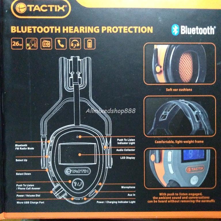 Tactix bluetooth hearing protection store