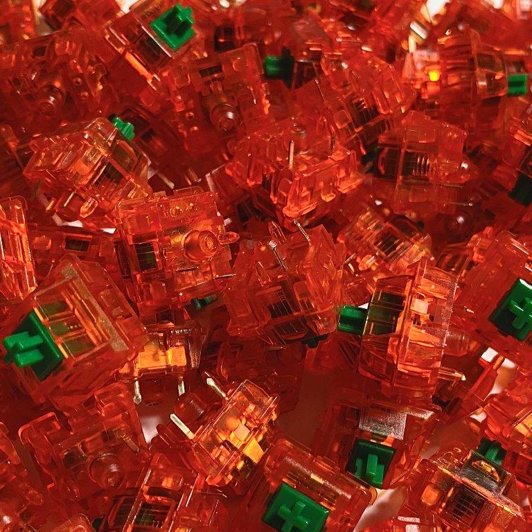 Tangerine Switches V2, Computers & Tech, Parts & Accessories, Computer