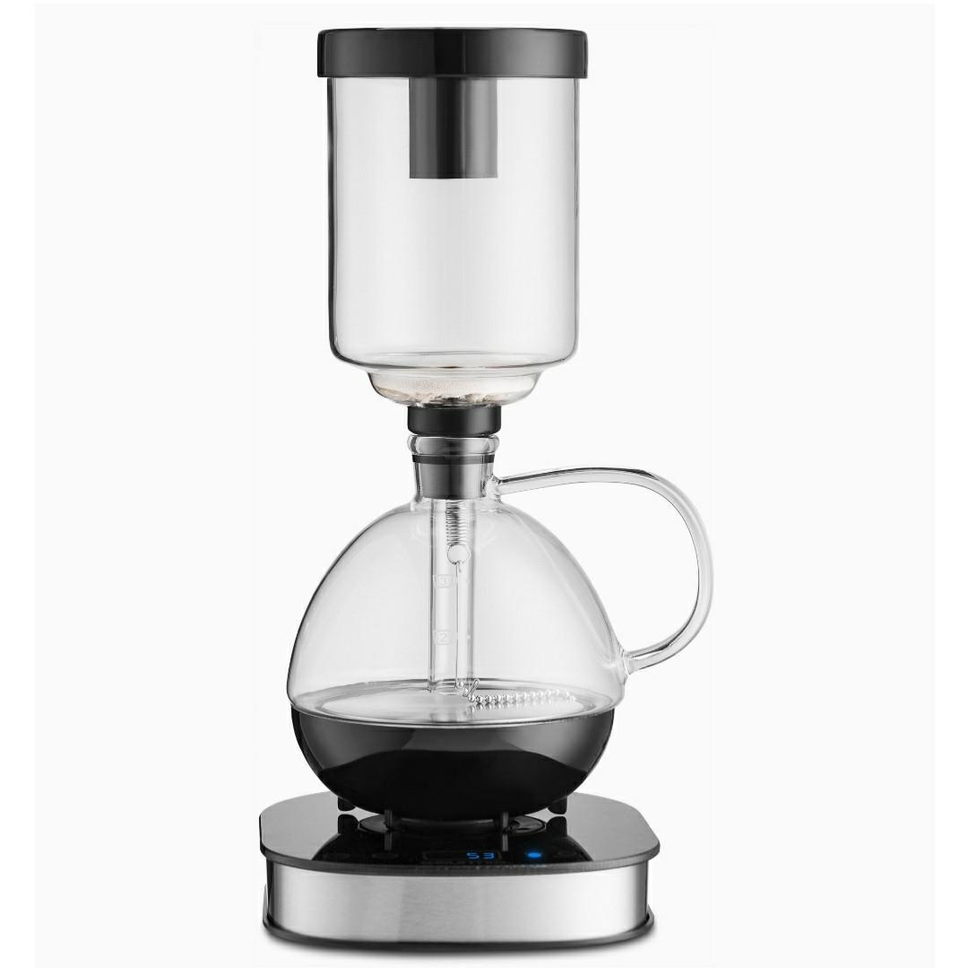 Coffee Machine, Gourmia GCM3500 Digital Siphon Artisanal Coffee Machine -  Pedestal Display Touch LCD Control With Automatic & Manual Brewing  Functions, Bold Flavor