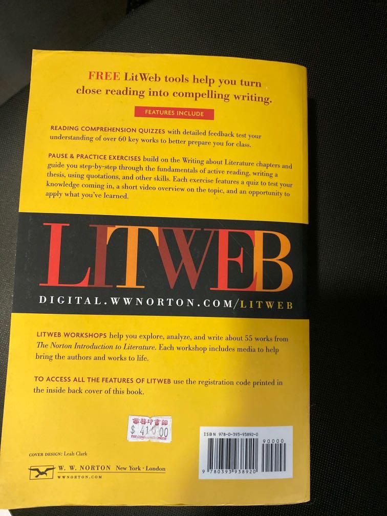 The Norton Introduction to Literature, 興趣及遊戲, 書本& 文具, 書