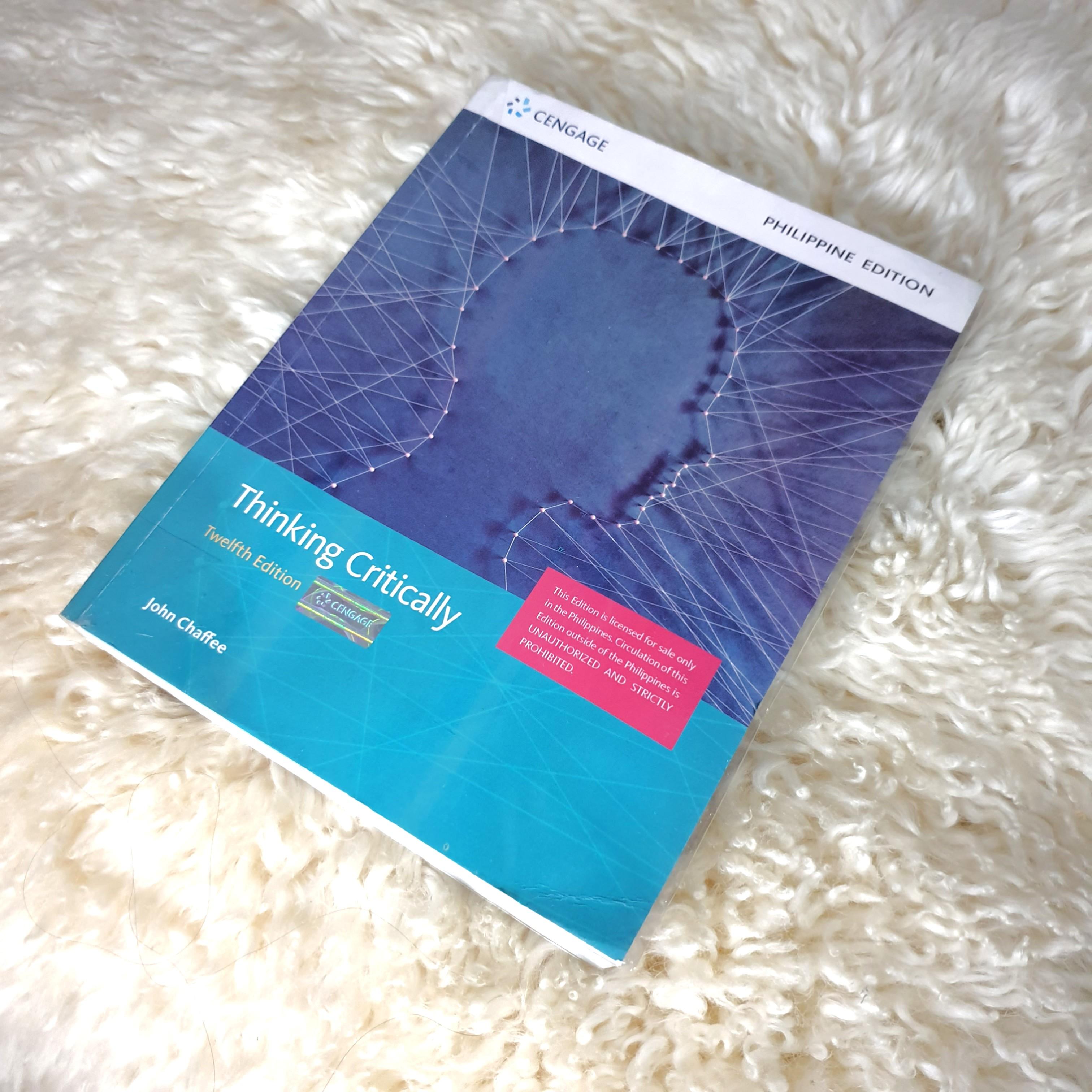 Thinking Critically 12th Edition by John Chafee, Hobbies & Toys, Books ...
