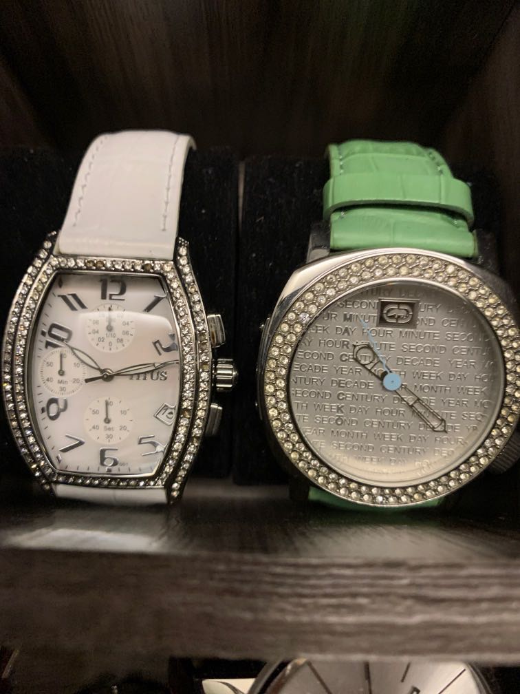 Ecko diamond deals watch