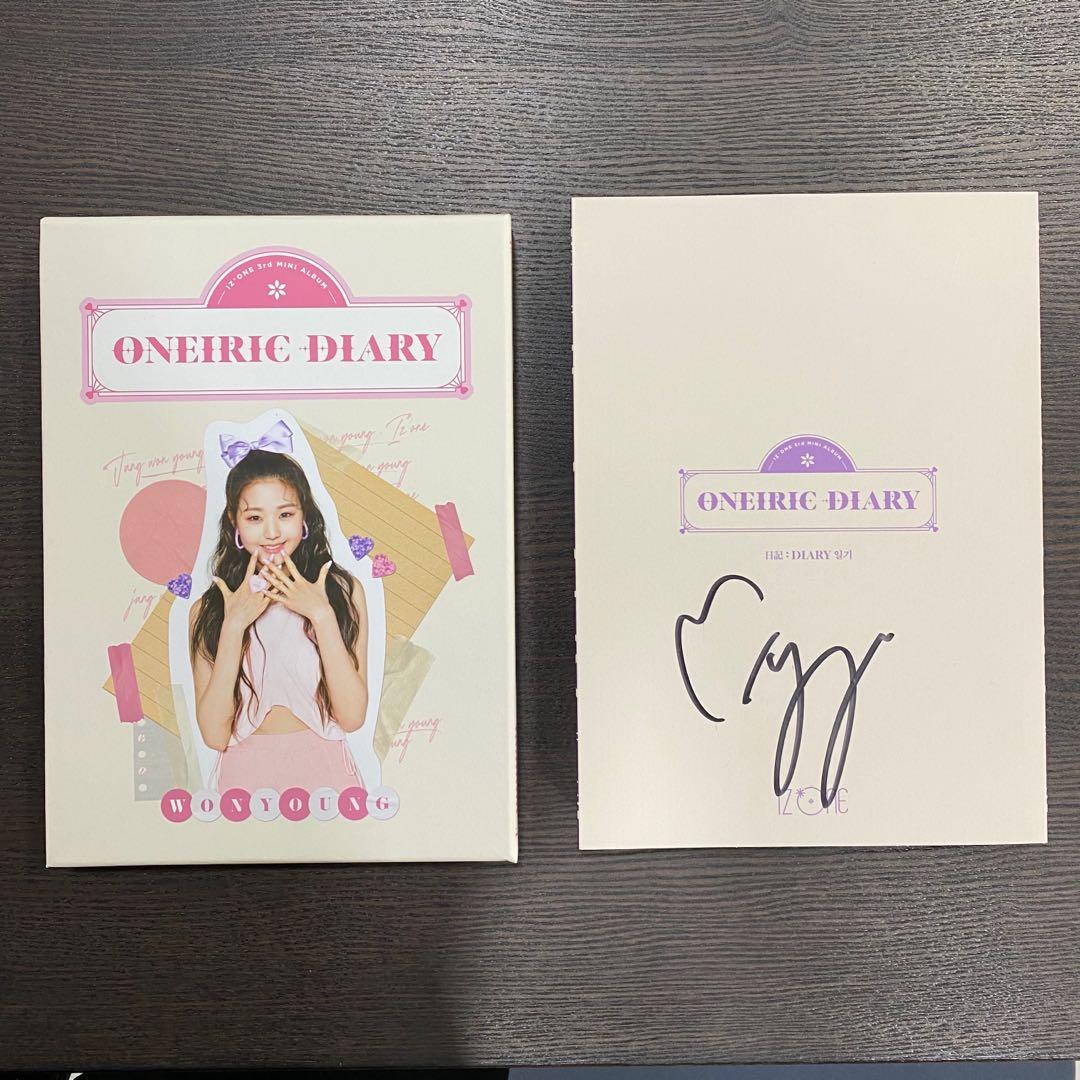 Trade Iz One Oneiric Diary Wonyoung Signed Album Entertainment K Wave On Carousell Won young ranked at #1 on the final episode of produce 48, making her a member and also the center of iz*one. oneiric diary wonyoung signed album