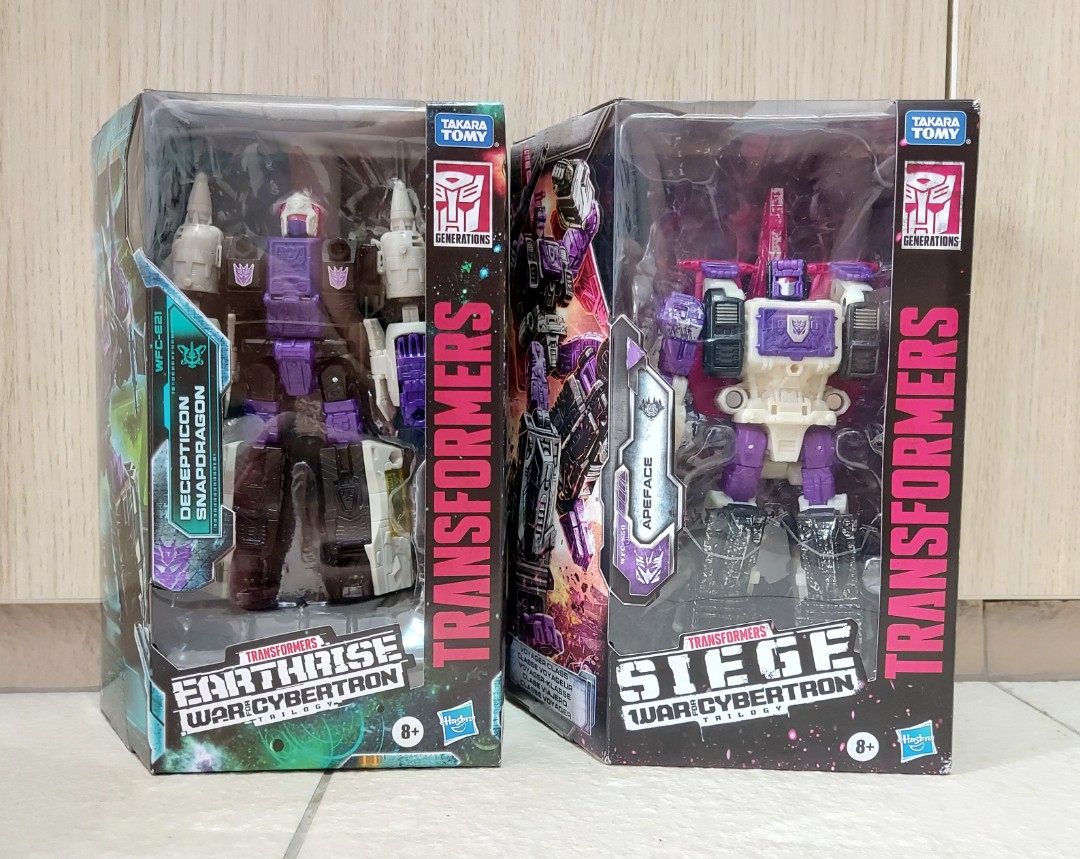 Transformers Apeface Snapdragon Horrorcon horror con SIEGE Earthrise
