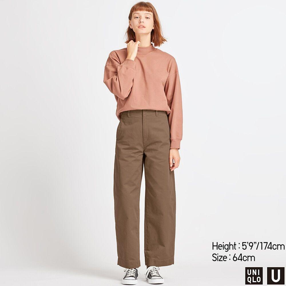 Uniqlo u womens curved pants
